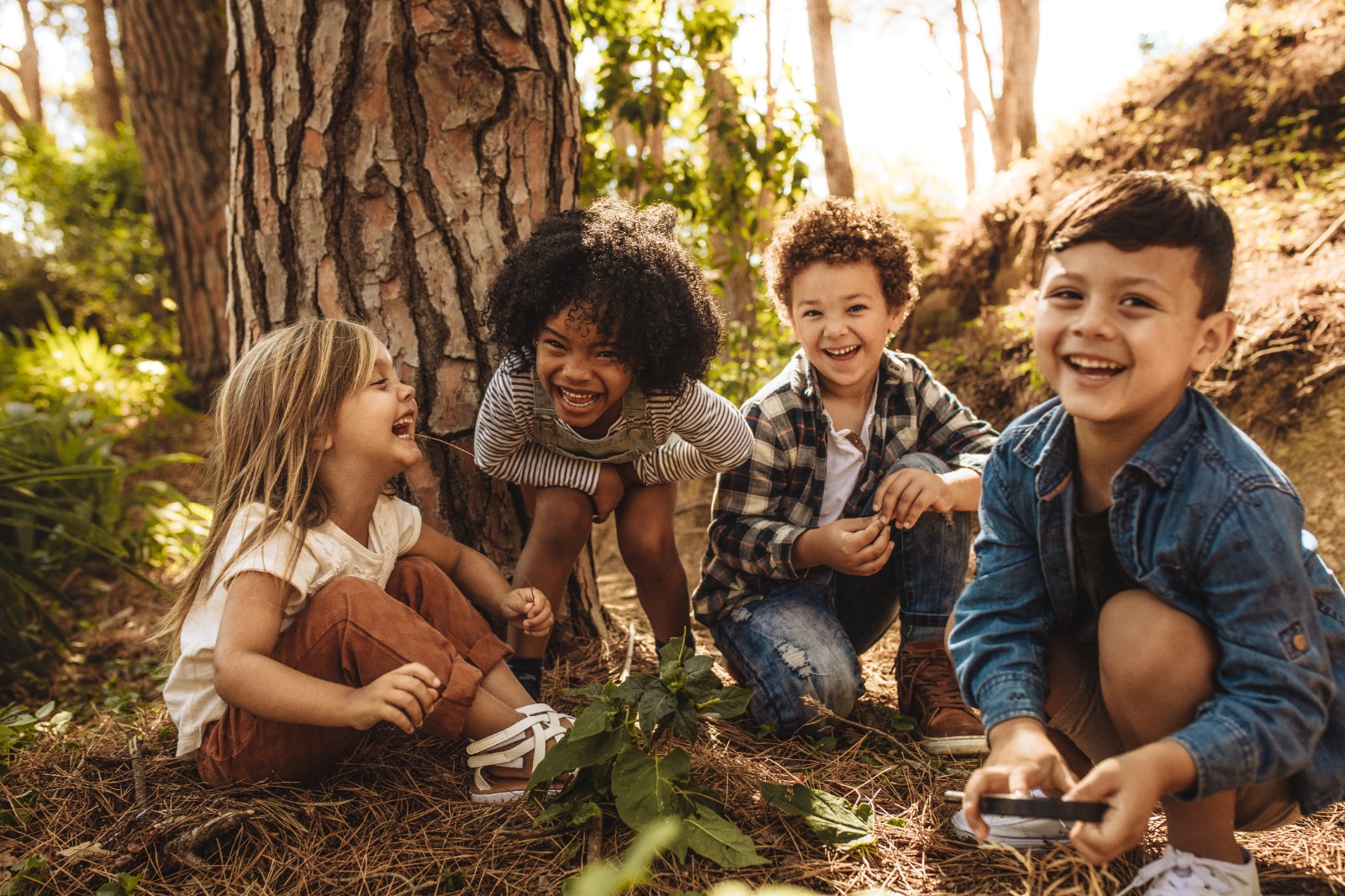 Children playing